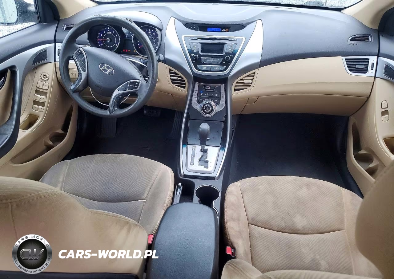 2013 Hyundai Elantra Gls VIN:5NPDH4AEXDH340129 - 8