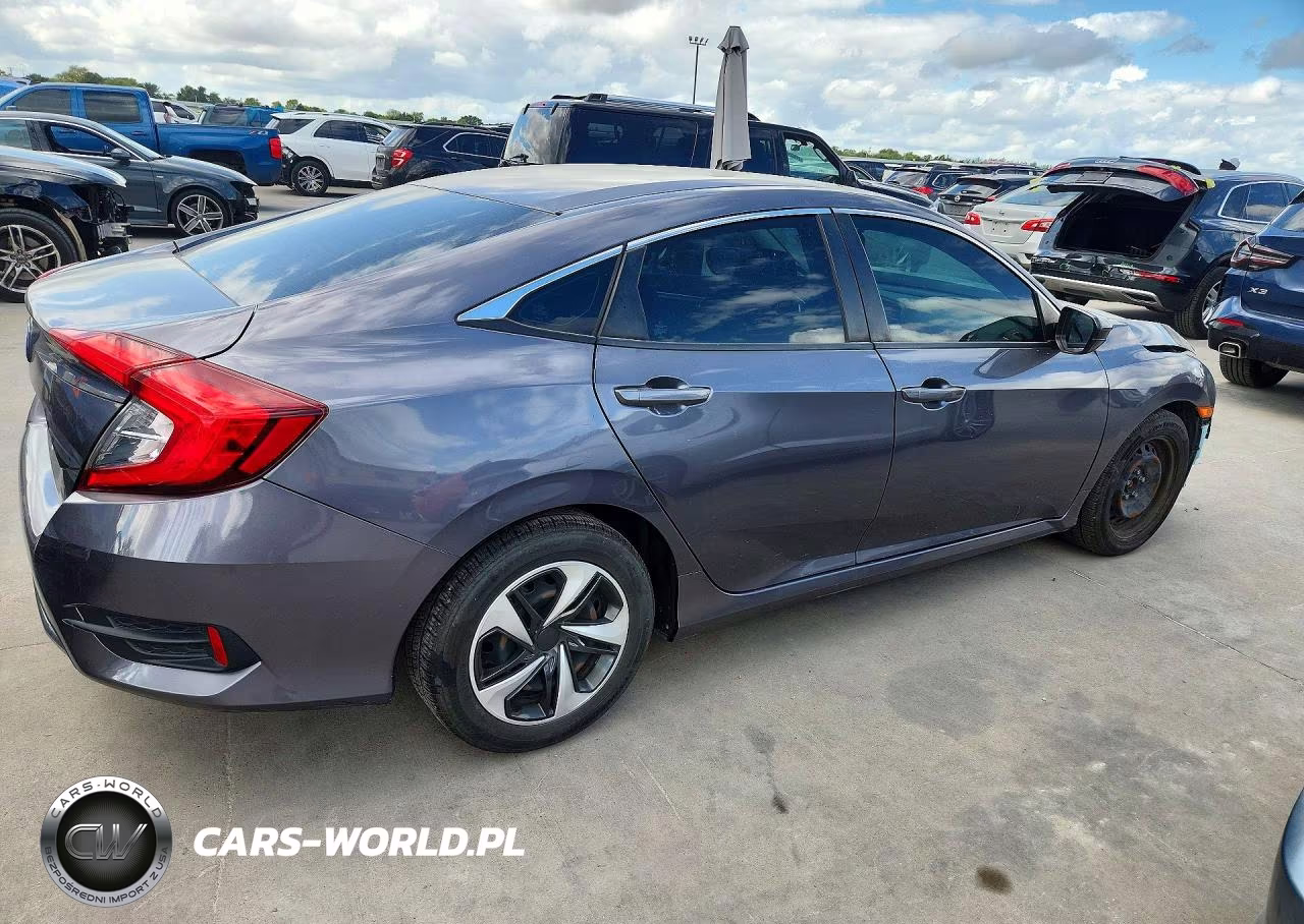 2021 Honda Civic Lx VIN:2HGFC2F62MH507820 - 3