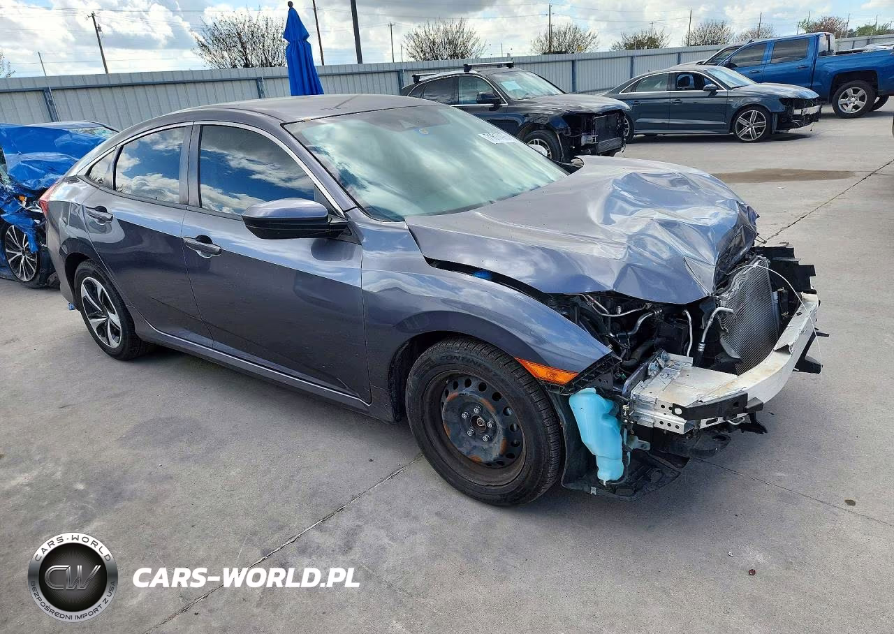 2021 Honda Civic Lx VIN:2HGFC2F62MH507820 - 4