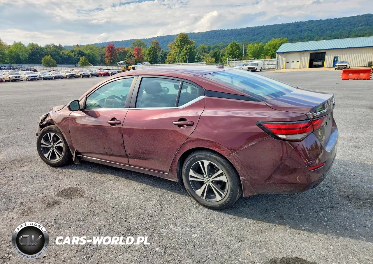 2021 Nissan Sentra Sv VIN:3N1AB8CV3MY300781 - 2