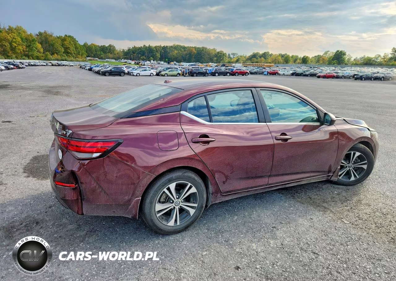 2021 Nissan Sentra Sv VIN:3N1AB8CV3MY300781 - 3