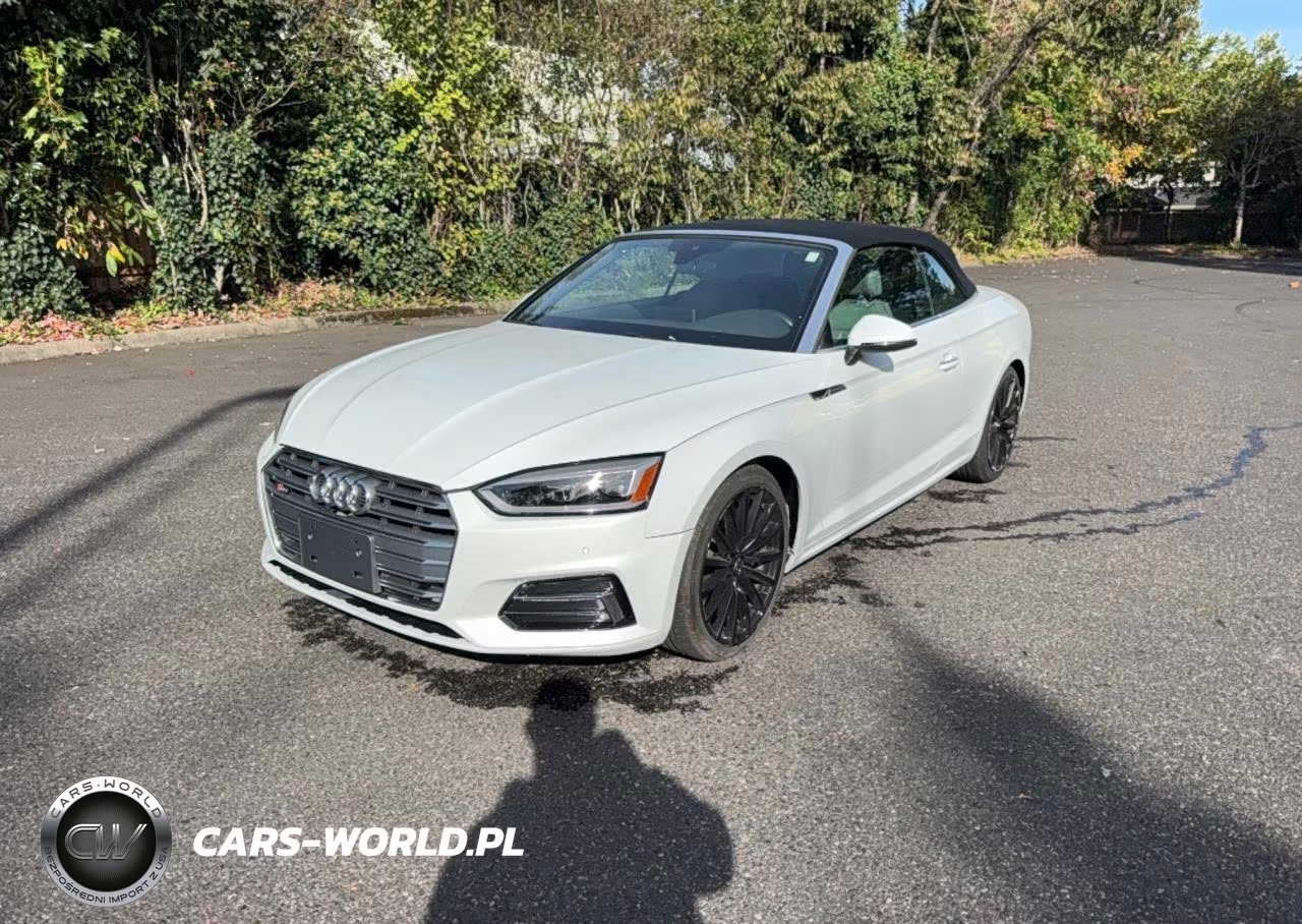2018 Audi A5 2.0T Premium VIN:WAUYNGF56JN013336 - 2