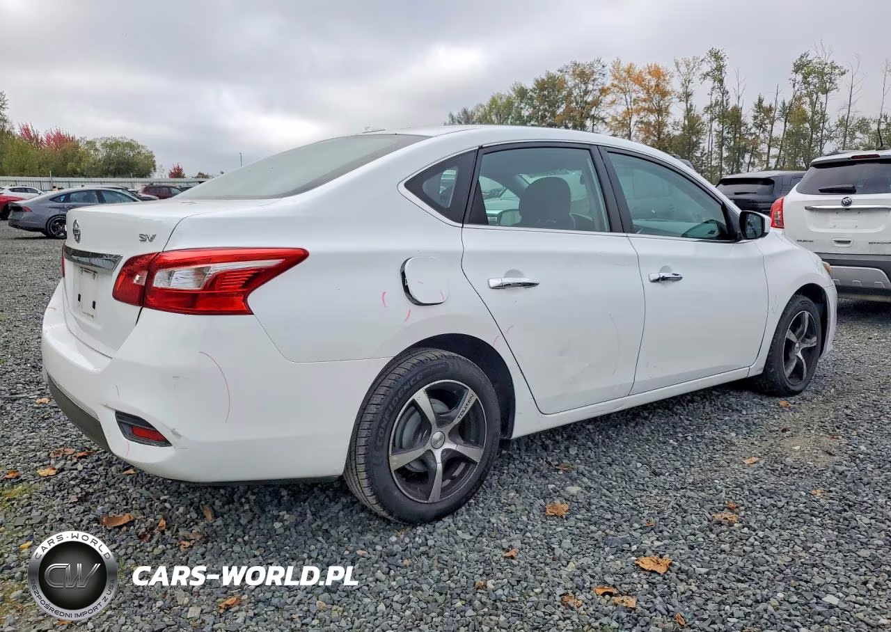 2017 Nissan Sentra Sv VIN:3N1AB7AP3HY357485 - 3