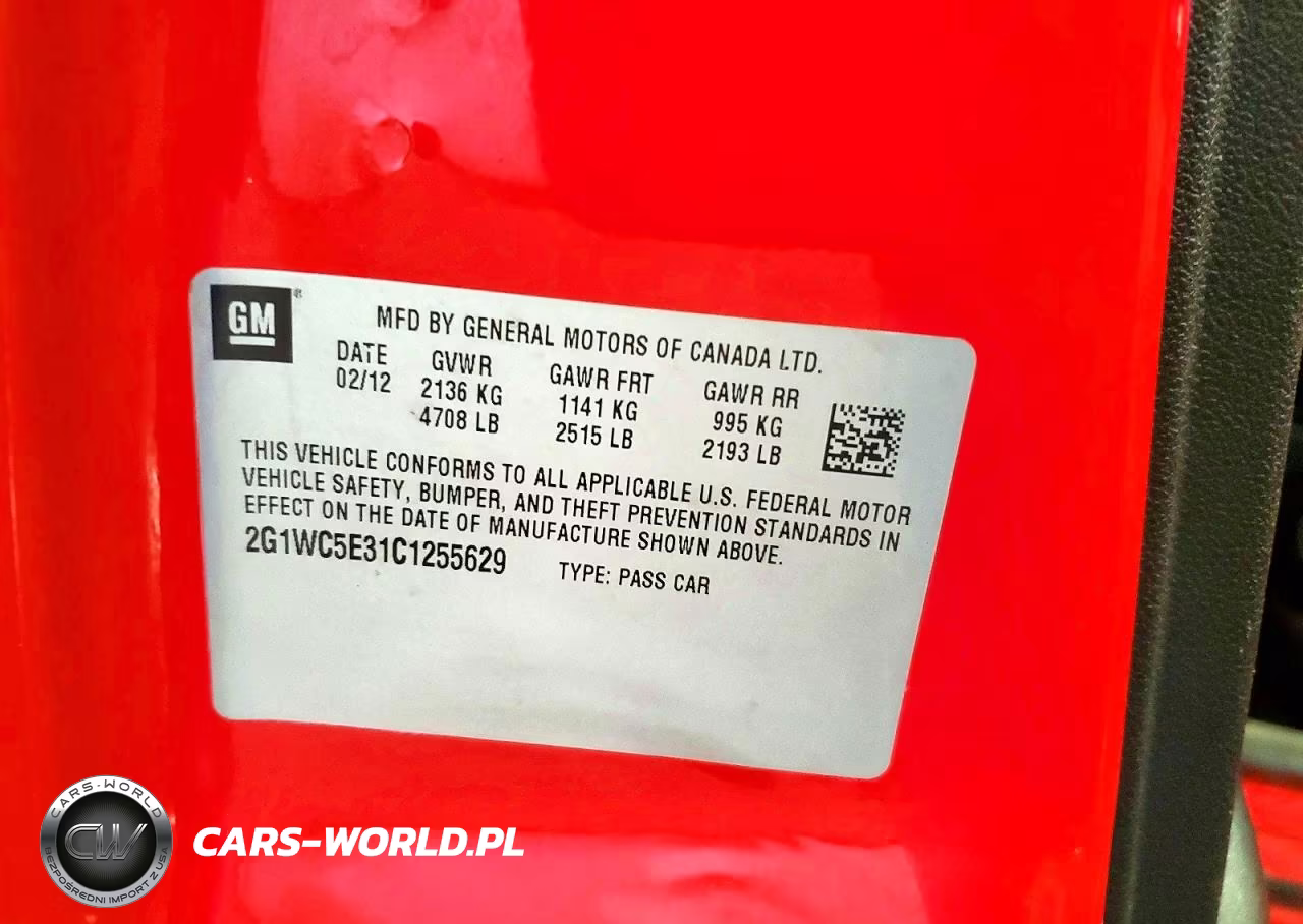 2012 Chevrolet Impala Ltz VIN:2G1WC5E31C1255629 - 12