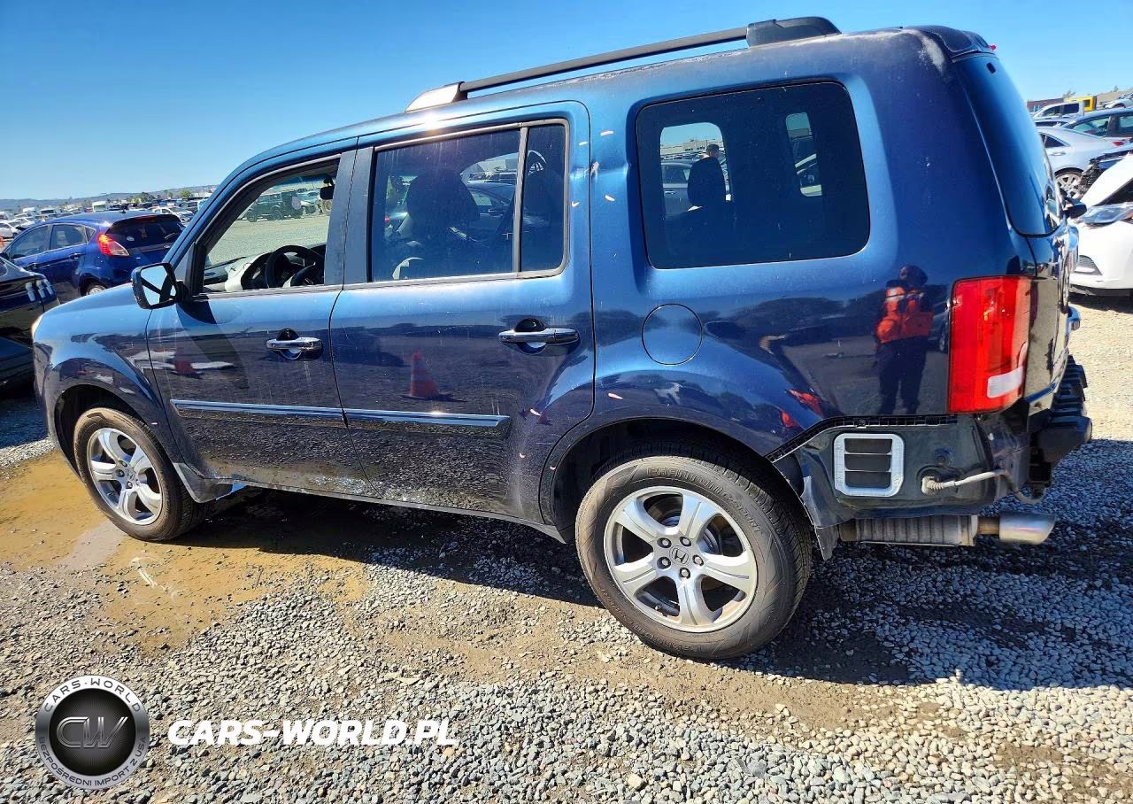 2012 Honda Pilot Ex VIN:5FNYF3H49CB002734 - 2