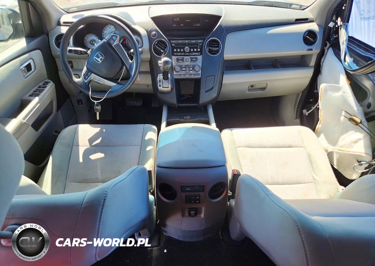 2012 Honda Pilot Ex VIN:5FNYF3H49CB002734 - 8