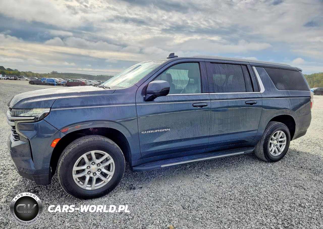 2021 Chevrolet Suburban K1500 Lt VIN:1GNSKCKD8MR366009 - 1