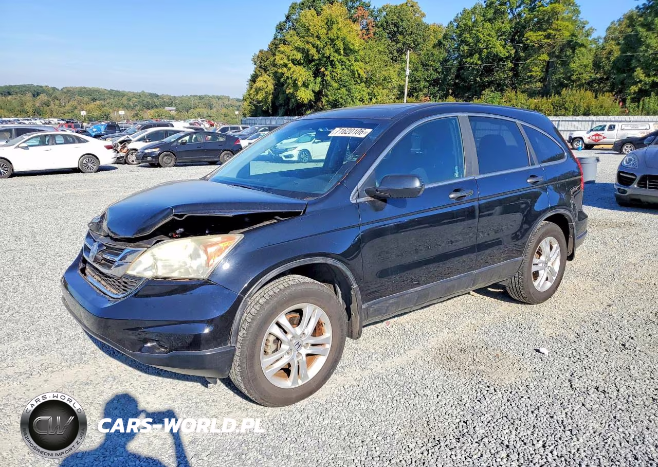 2010 Honda Cr-V Ex VIN:5J6RE3H55AL005294 - 1