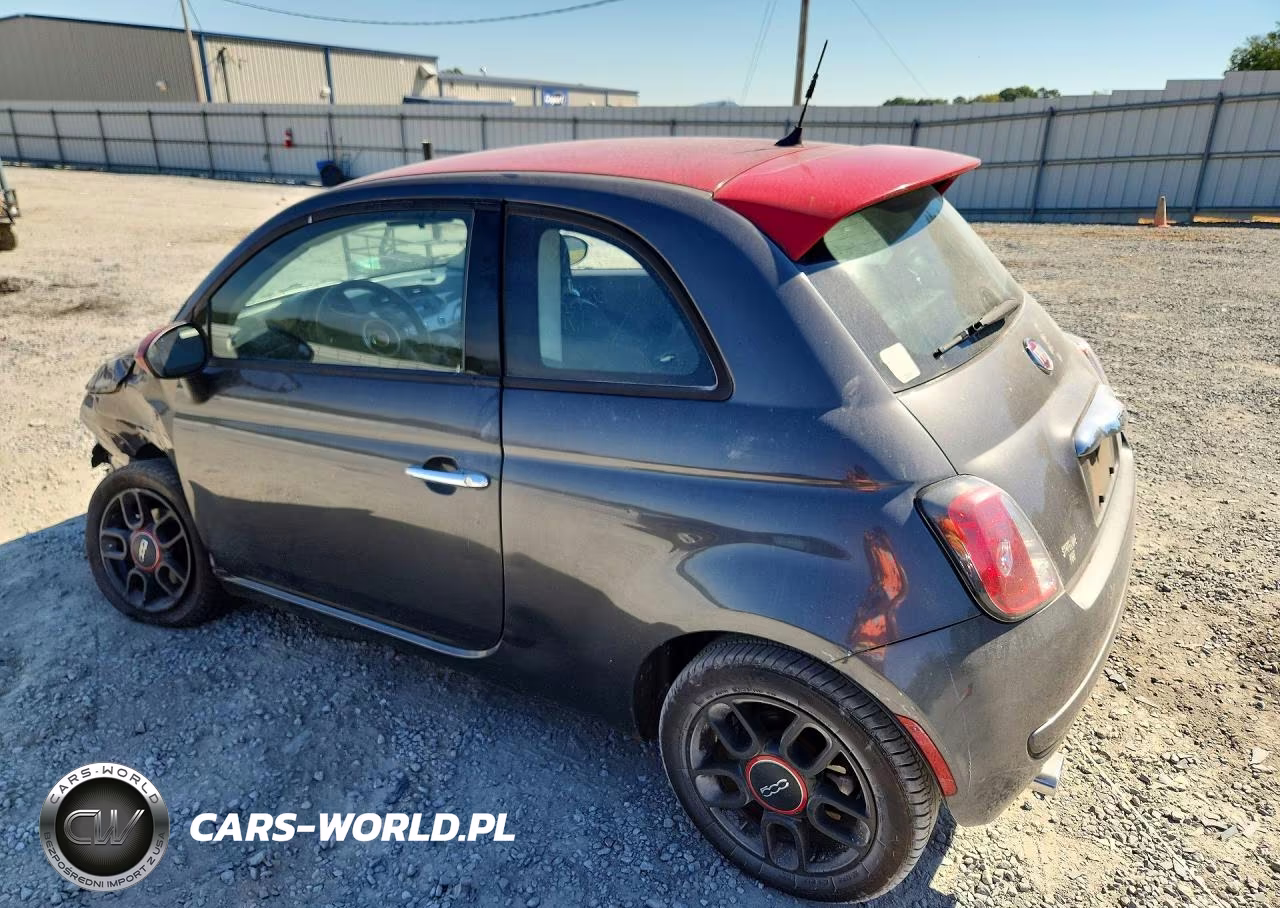 2015 Fiat 500 Pop VIN:3C3CFFAR7FT612532 - 2