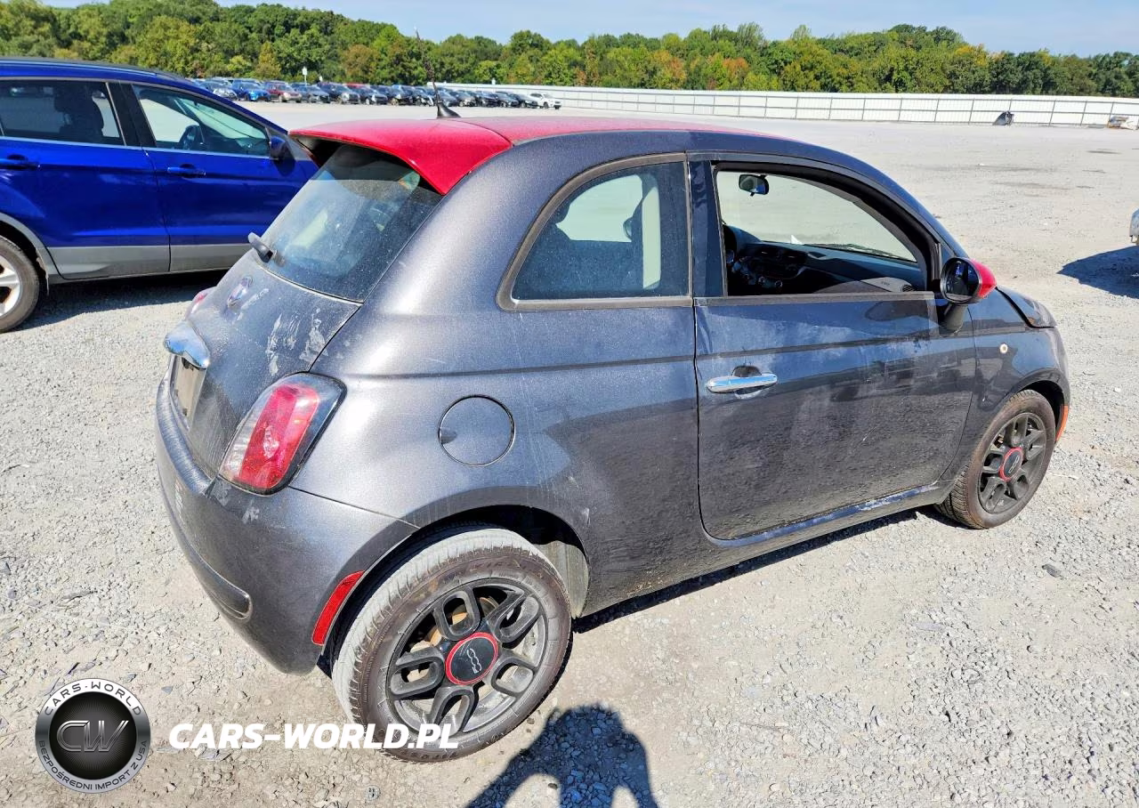 2015 Fiat 500 Pop VIN:3C3CFFAR7FT612532 - 3