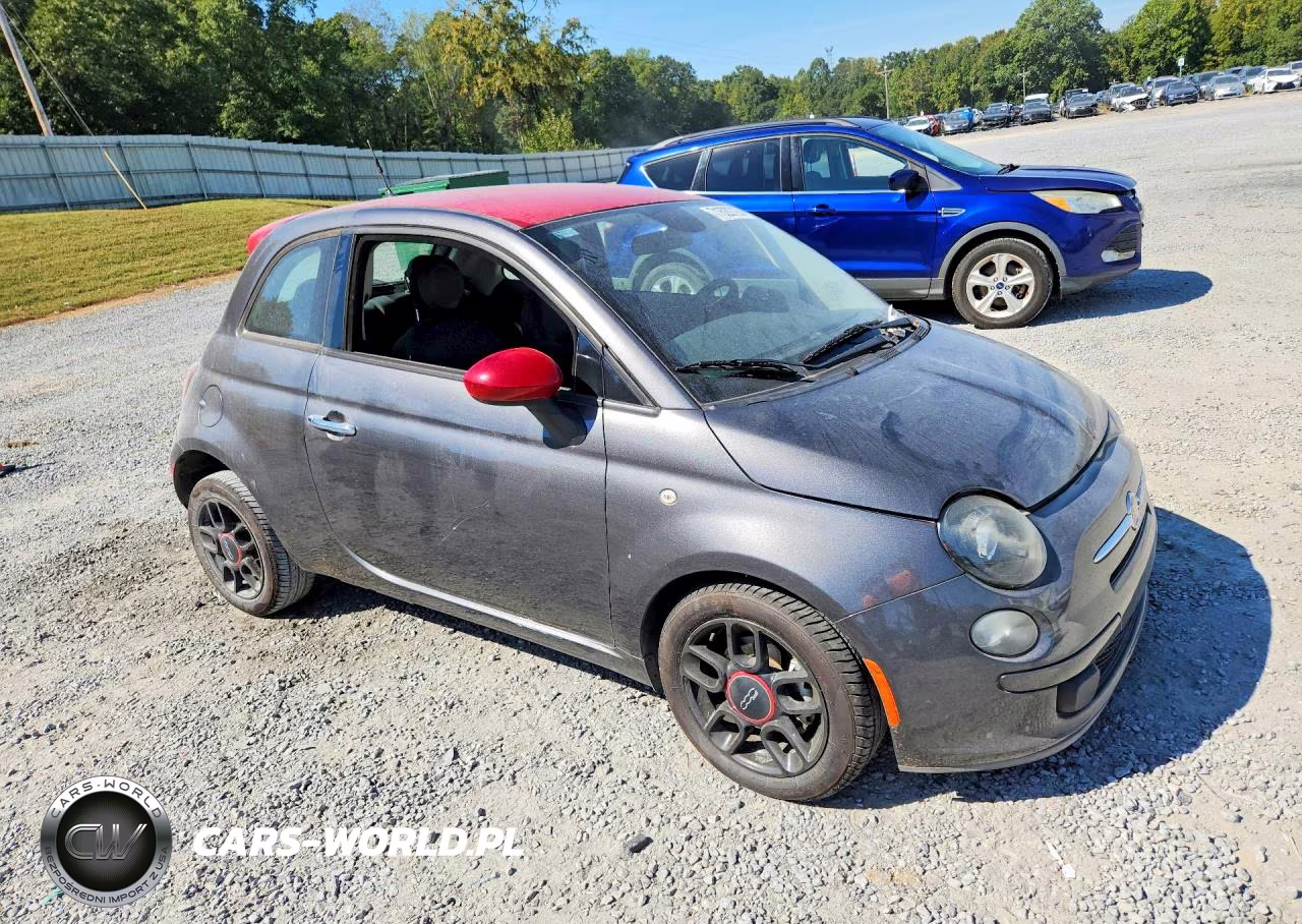 2015 Fiat 500 Pop VIN:3C3CFFAR7FT612532 - 4