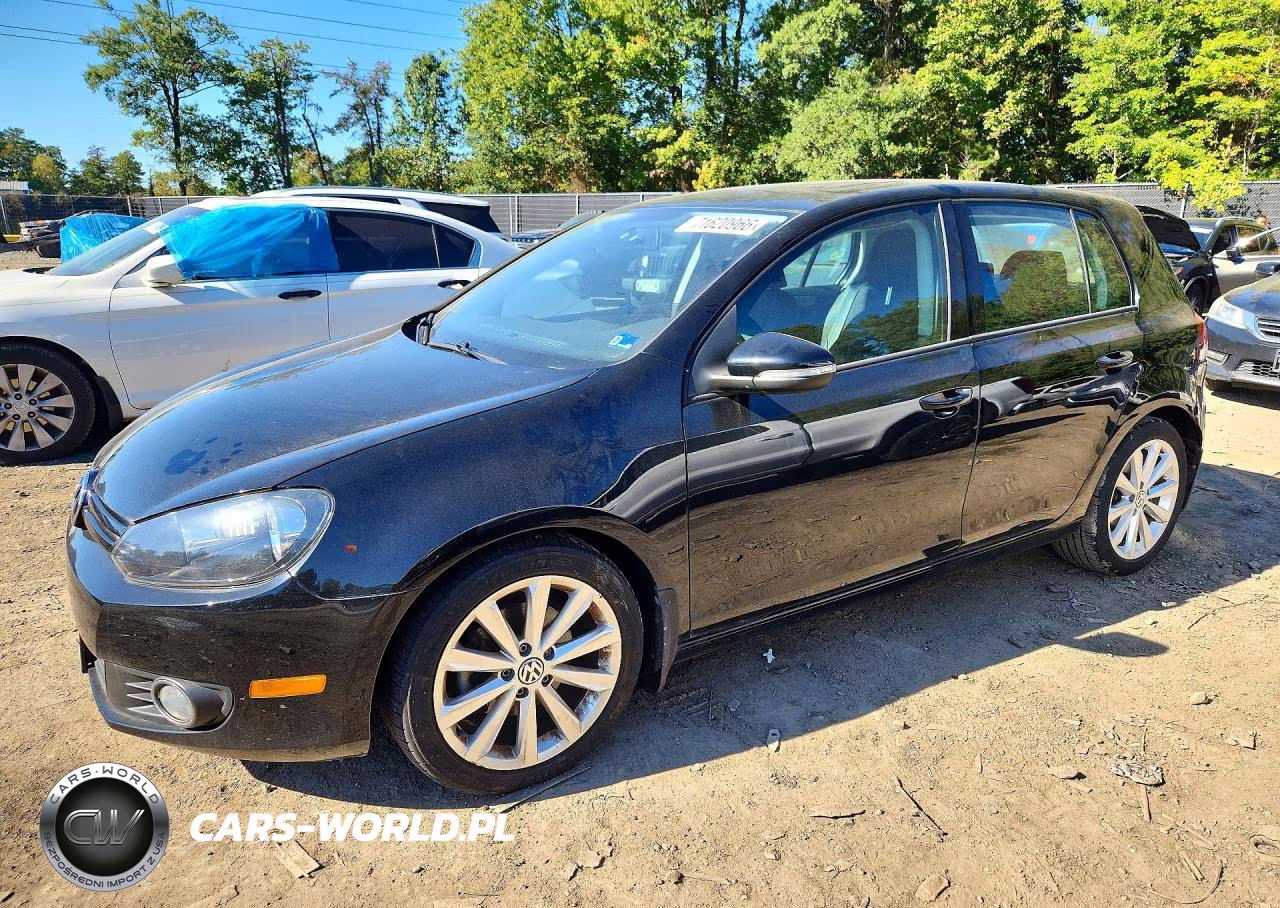 2014 Volkswagen Golf VIN:WVWNM7AJ4EW010741 - 1
