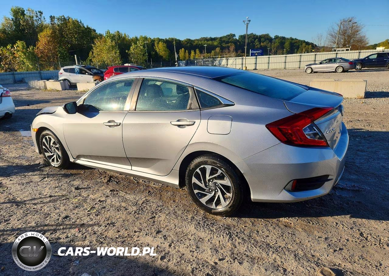 2016 Honda Civic Ex VIN:19XFC2F72GE210523 - 2