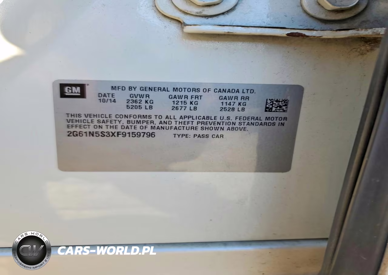 2015 Cadillac Xts Luxury Collection VIN:2G61N5S3XF9159796 - 13
