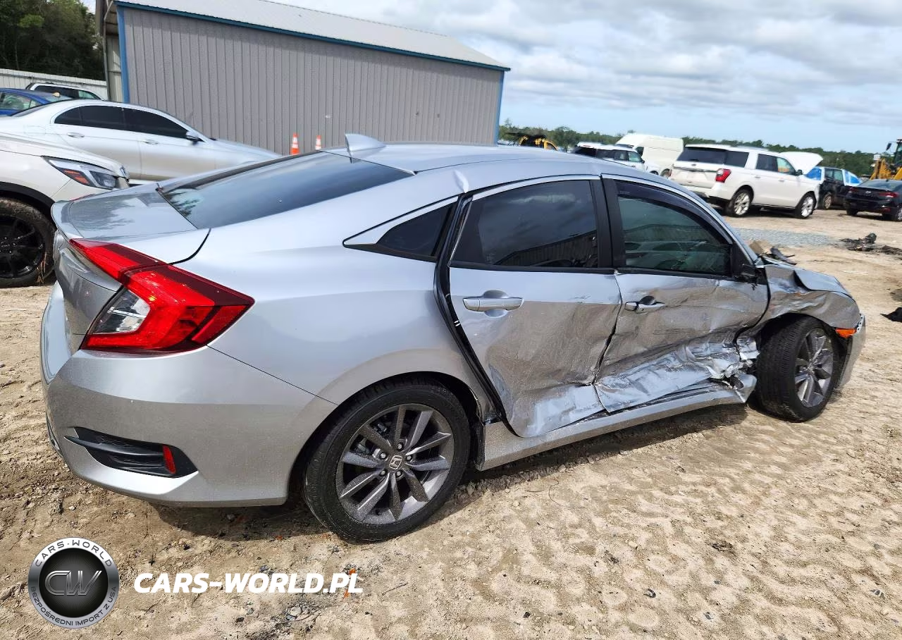 2020 Honda Civic Exl VIN:19XFC1F75LE022471 - 3