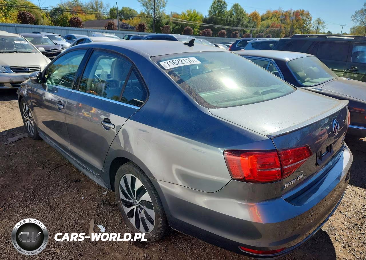 2015 Volkswagen Jetta Hybrid VIN:3VW637AJ0FM328846 - 2