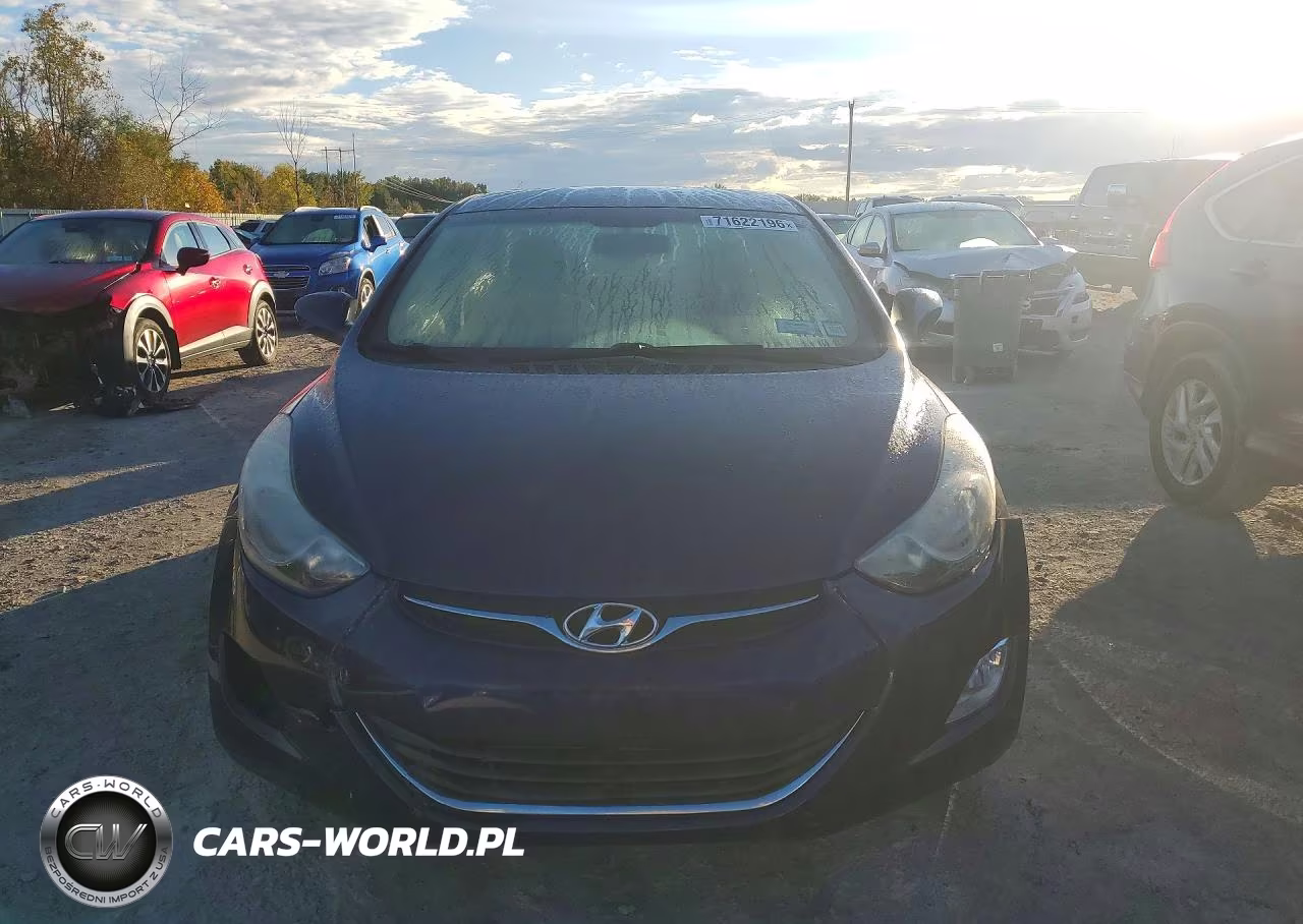 2013 Hyundai Elantra Gls VIN:5NPDH4AE4DH401622 - 5