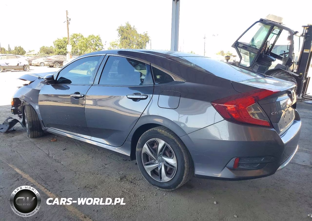 2019 Honda Civic Lx VIN:2HGFC2F67KH590724 - 2