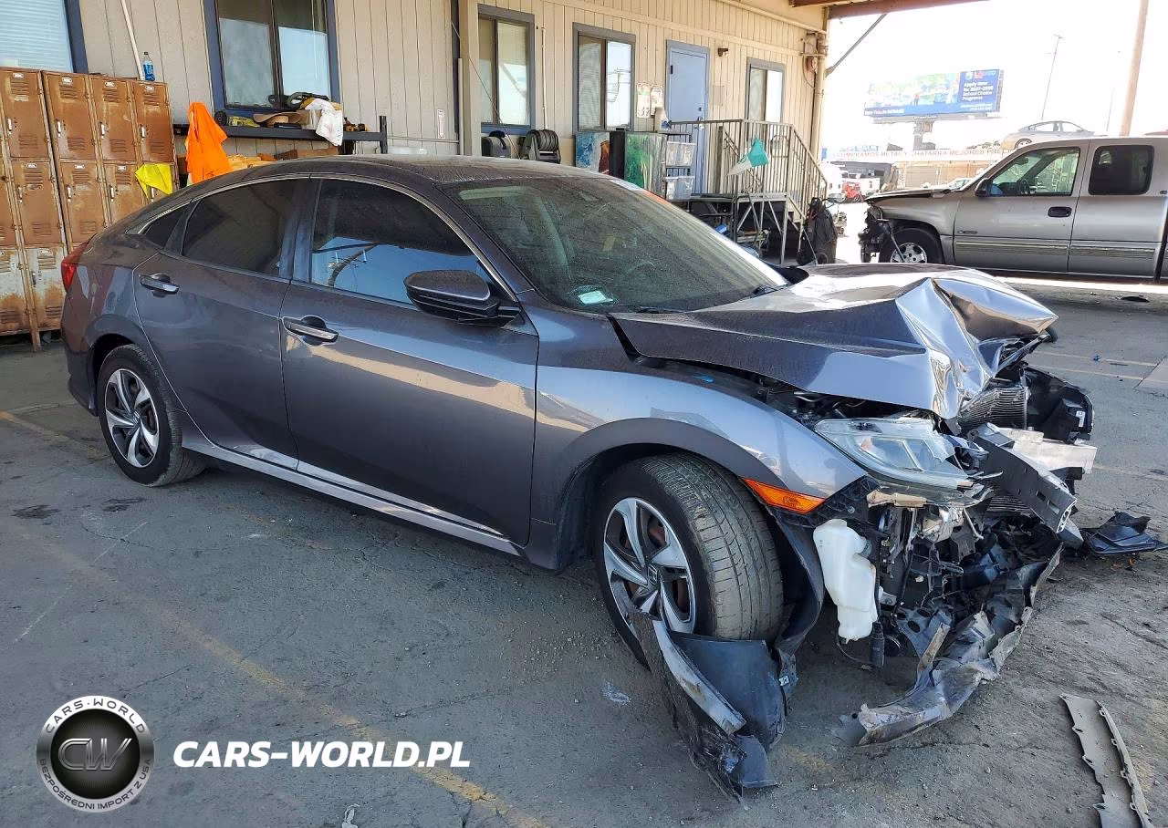 2019 Honda Civic Lx VIN:2HGFC2F67KH590724 - 4