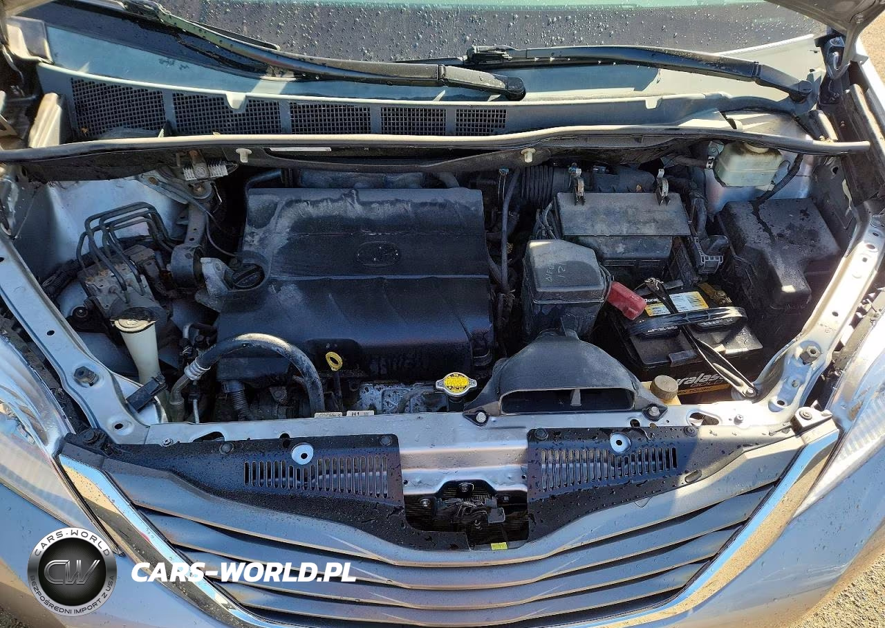 2014 Toyota Sienna Le VIN:5TDJK3DC1ES092387 - 11