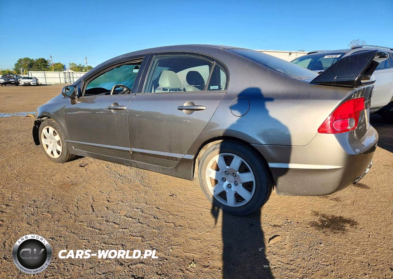 2007 Honda Civic Lx VIN:1HGFA16527L063837 - 2