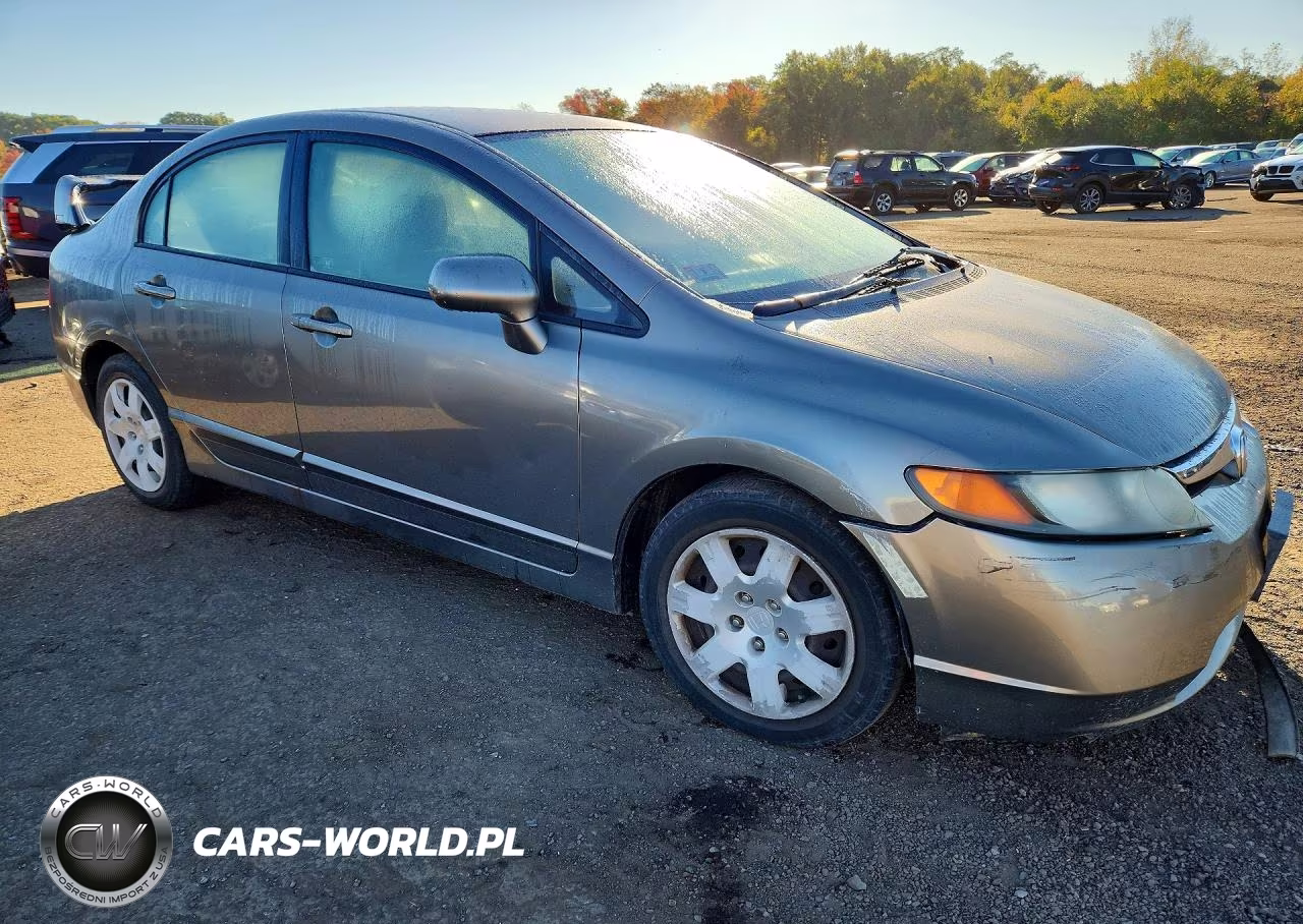 2007 Honda Civic Lx VIN:1HGFA16527L063837 - 4