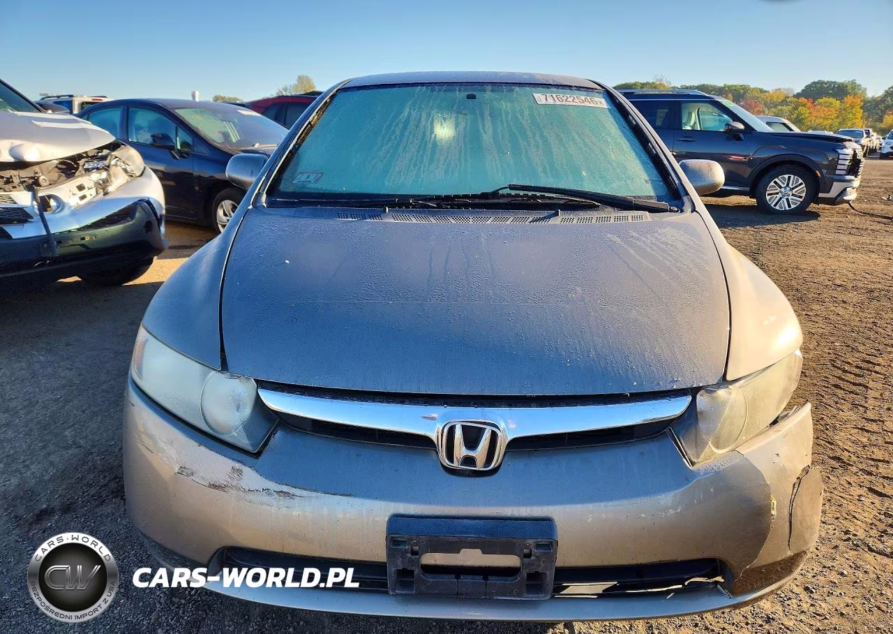 2007 Honda Civic Lx VIN:1HGFA16527L063837 - 5