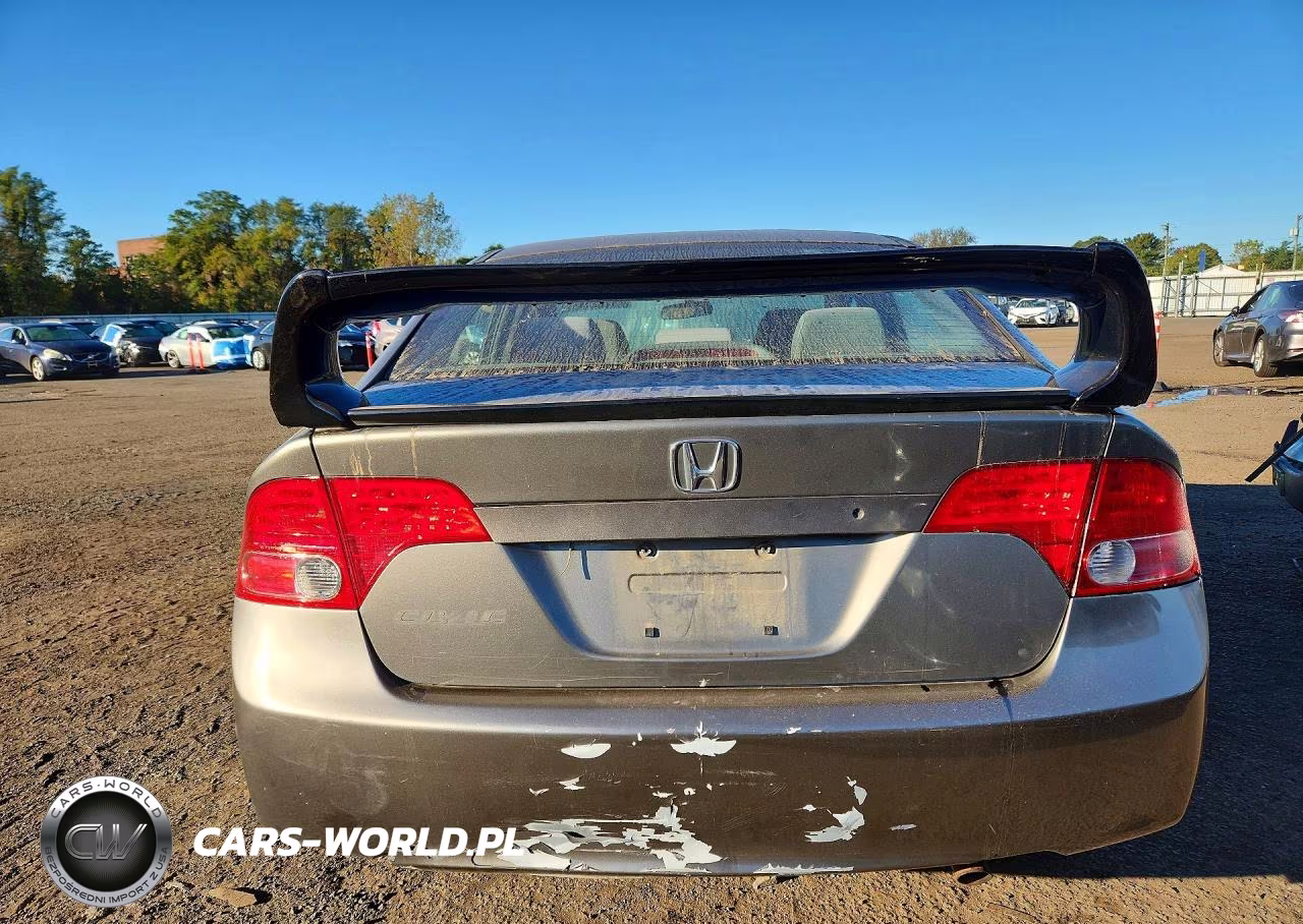 2007 Honda Civic Lx VIN:1HGFA16527L063837 - 6