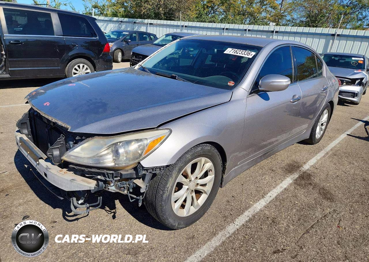 2013 Hyundai Genesis 3.8L VIN:KMHGC4DD9DU221925 - 1