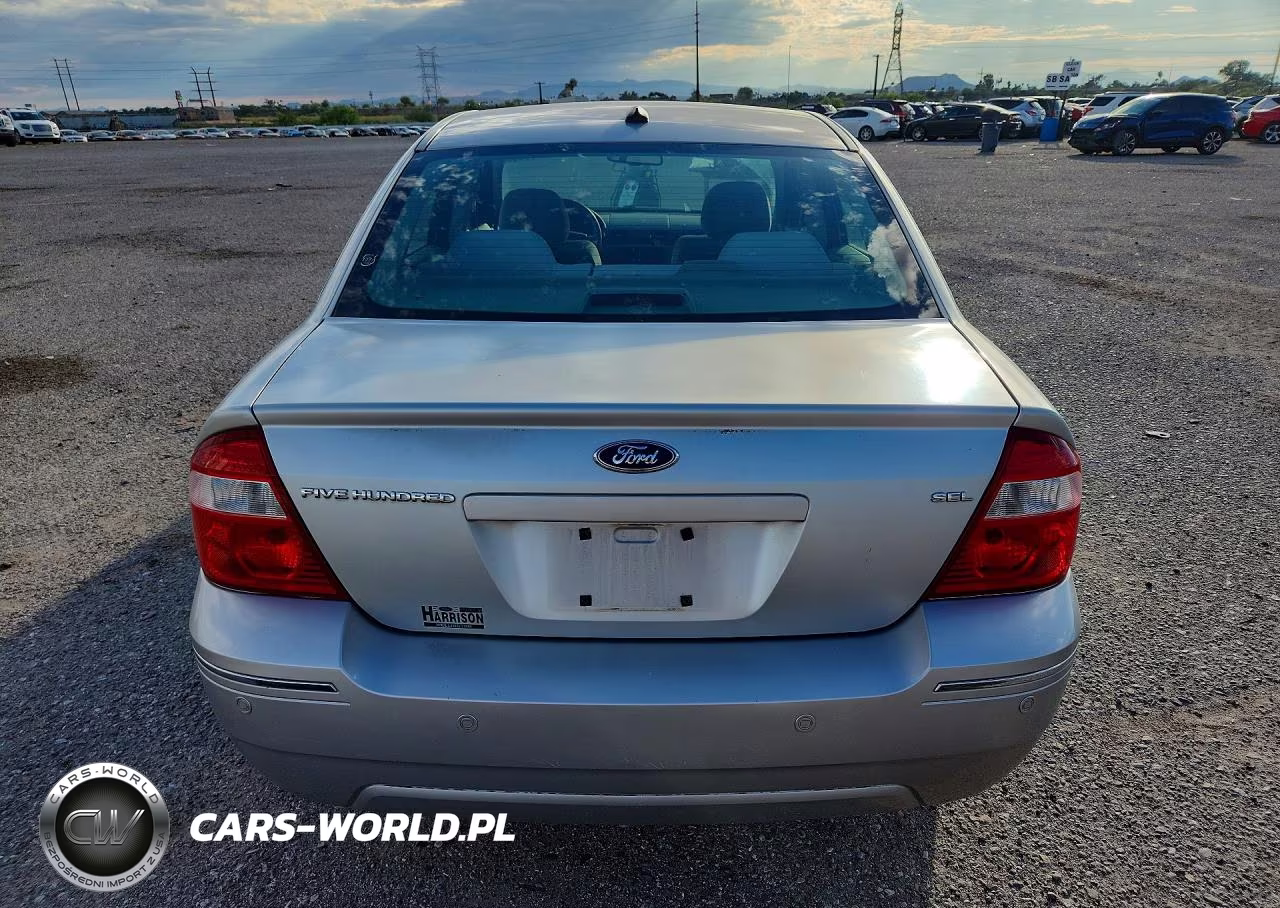 2007 Ford Five Hundred Sel VIN:1FAFP24107G112292 - 6