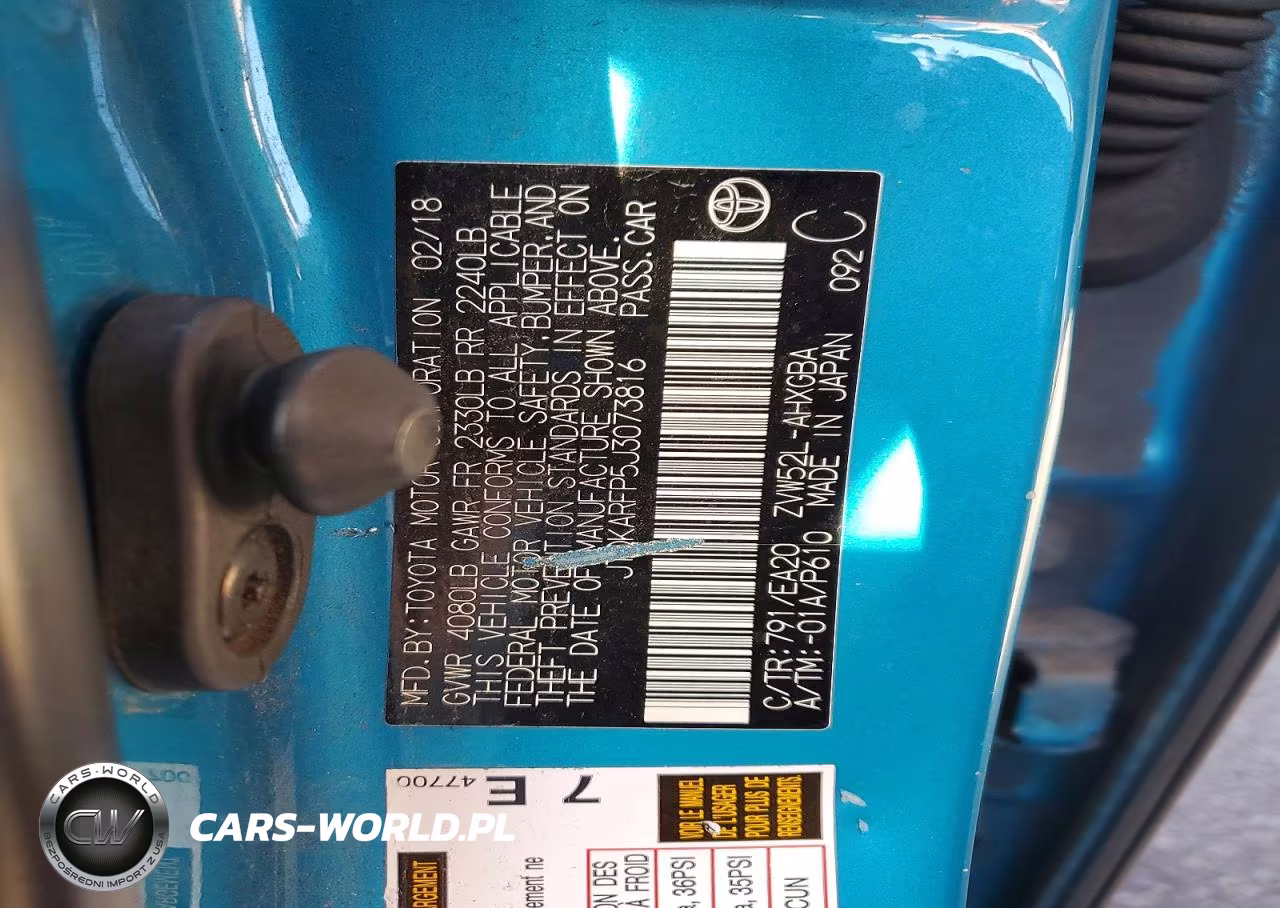 2018 Toyota Prius Prime Advanced VIN:JTDKARFP5J3073816 - 12