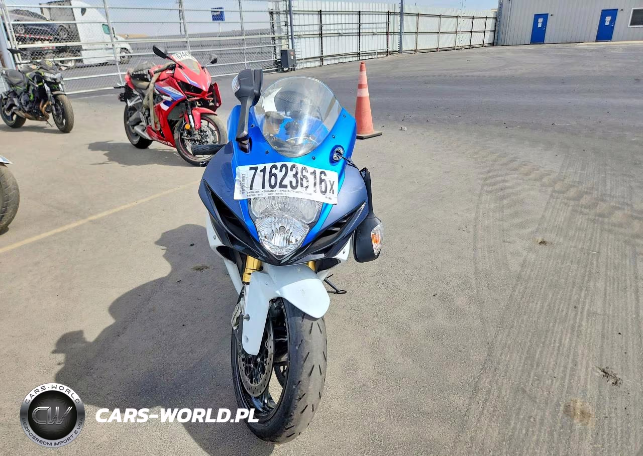2012 Suzuki Gsx750 VIN:JS1GR7MA3C2100693 - 2