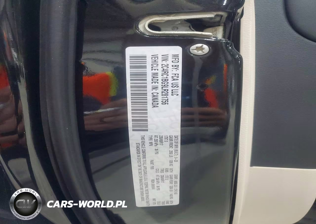 2020 Chrysler Pacifica Touring L VIN:2C4RC1BG9LR281756 - 14