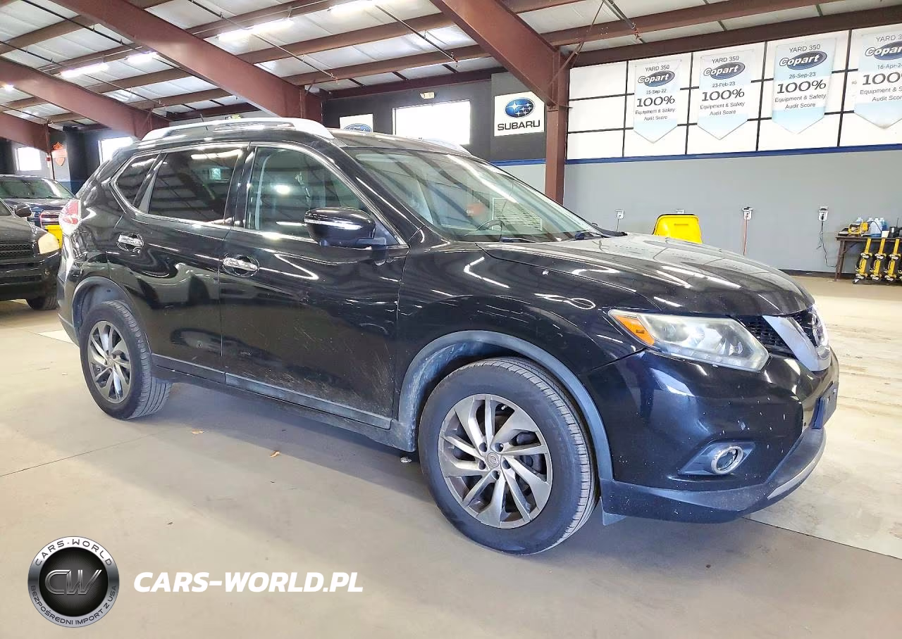 2014 Nissan Rogue Sl VIN:5N1AT2MVXEC810430 - 4