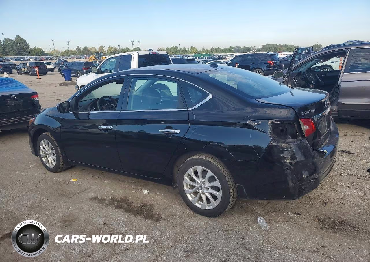 2018 Nissan Sentra Sv VIN:3N1AB7AP1JY225380 - 2