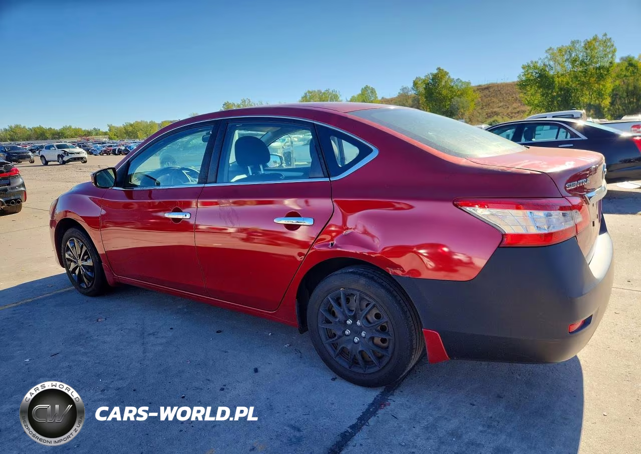 2014 Nissan Sentra Sv VIN:3N1AB7AP1EY327736 - 2