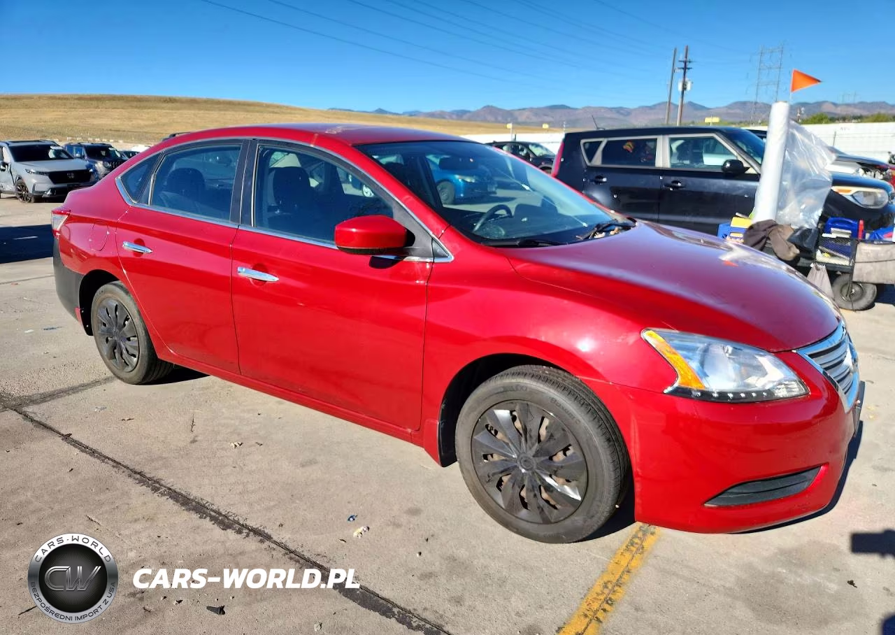 2014 Nissan Sentra Sv VIN:3N1AB7AP1EY327736 - 4