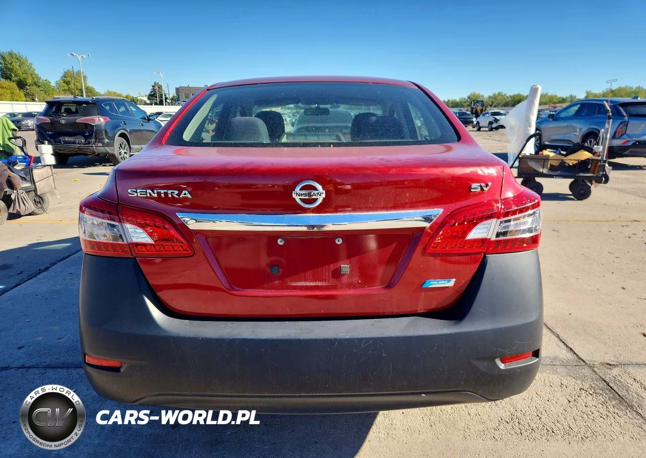 2014 Nissan Sentra Sv VIN:3N1AB7AP1EY327736 - 6
