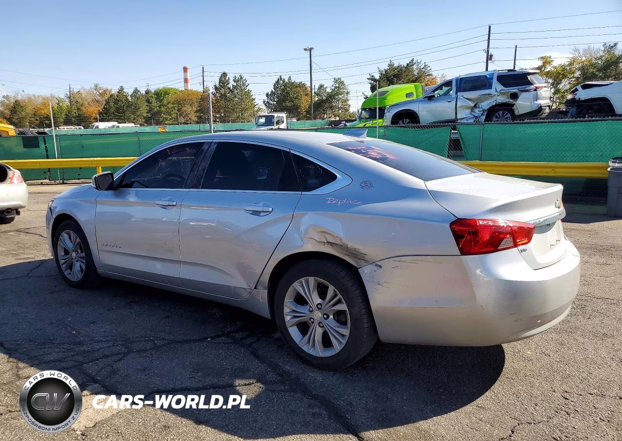 2015 Chevrolet Impala Lt VIN:2G1125S31F9109951 - 2