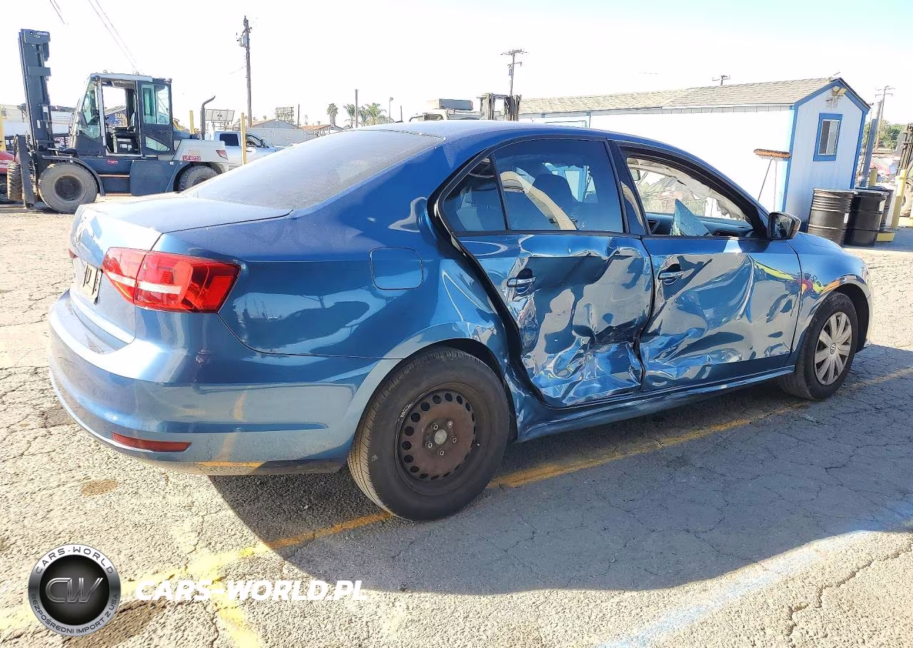 2015 Volkswagen Jetta Base VIN:3VW2K7AJ9FM303204 - 3