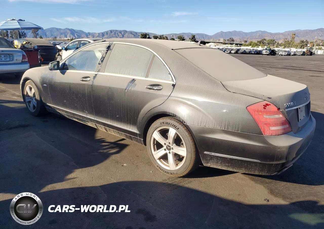 2012 Mercedes-Benz S 550 4Matic VIN:WDDNG9EB5CA490925 - 2