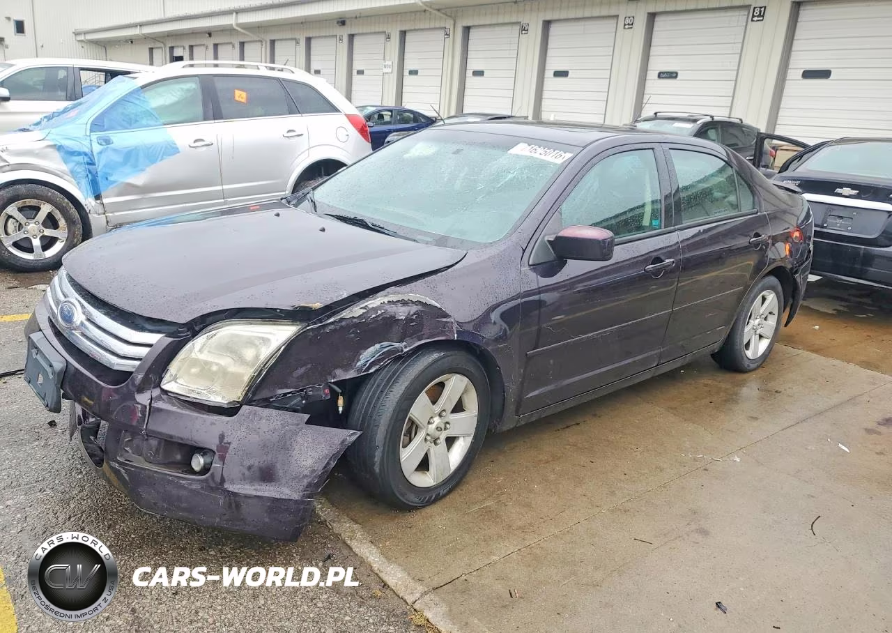 2007 Ford Fusion Se VIN:3FAHP07Z87R176958 - 1