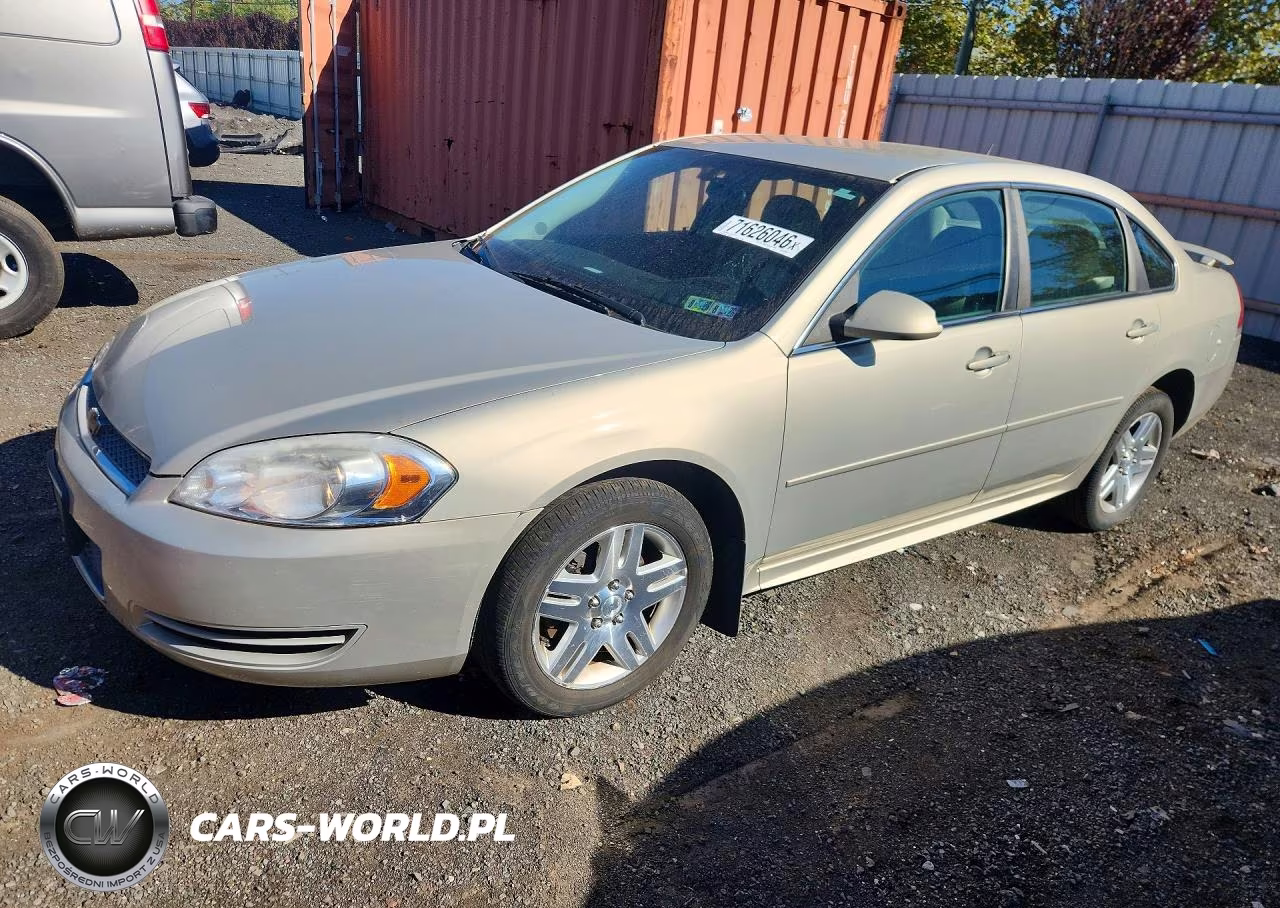 2012 Chevrolet Impala Lt VIN:2G1WB5E34C1203723 - 1