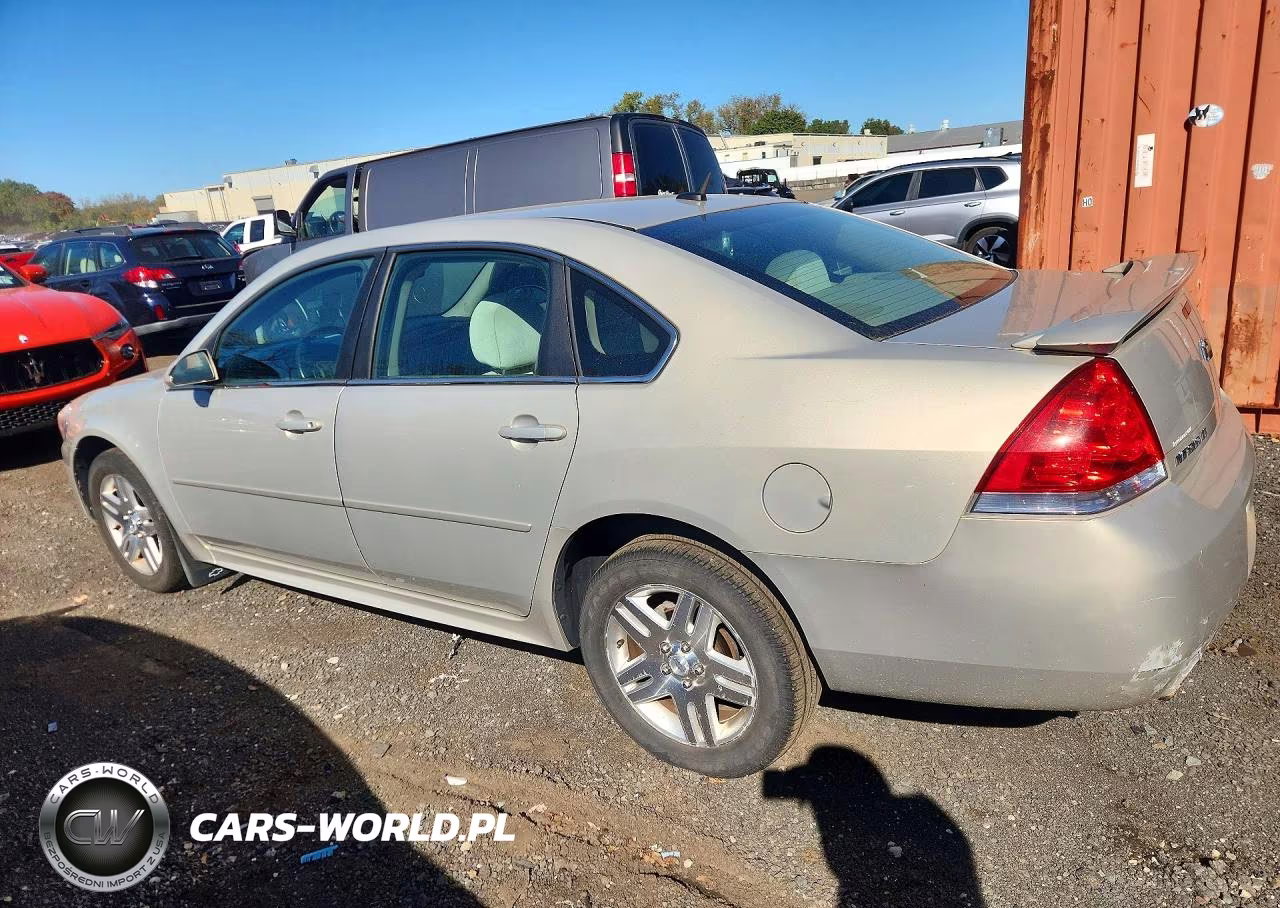 2012 Chevrolet Impala Lt VIN:2G1WB5E34C1203723 - 2