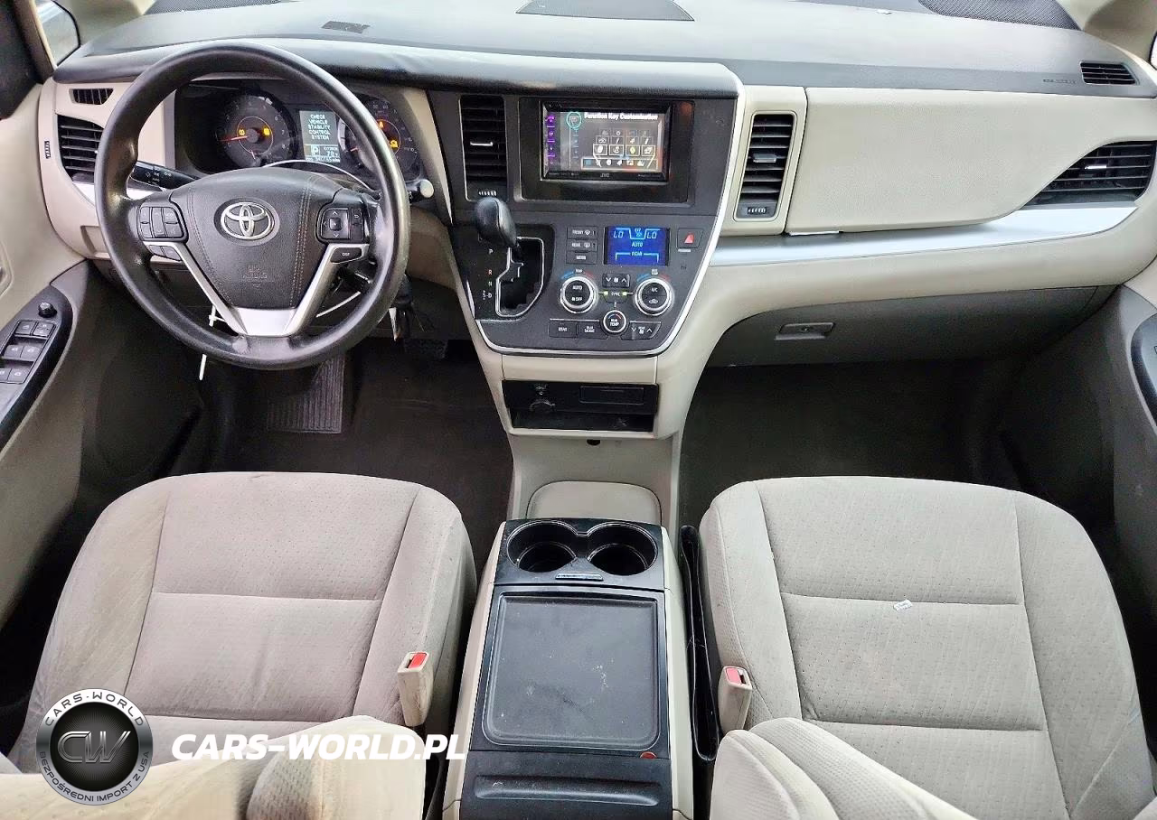 2015 Toyota Sienna Le VIN:5TDKK3DC9FS577611 - 8
