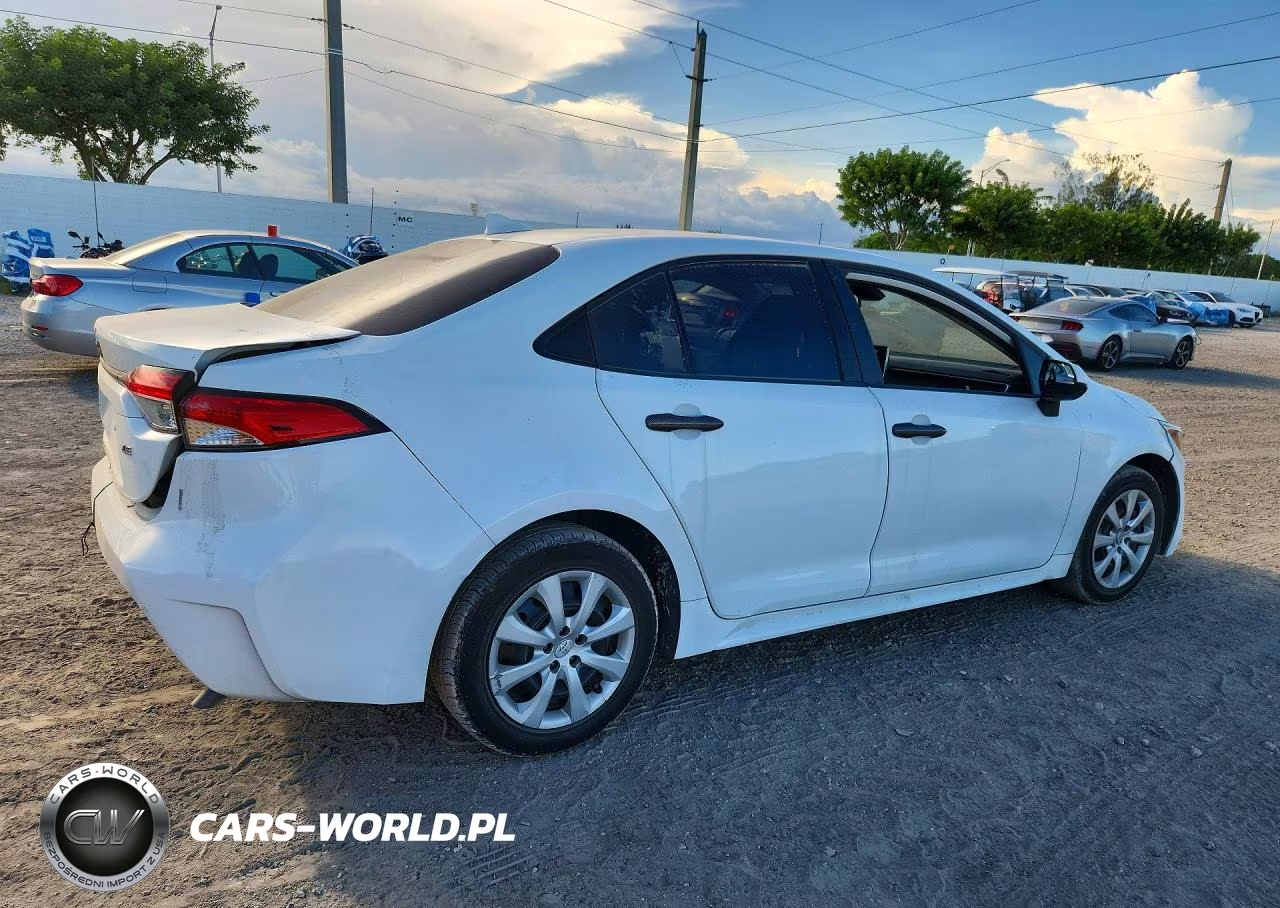 2020 Toyota Corolla Le VIN:JTDEPRAEXLJ079627 - 3