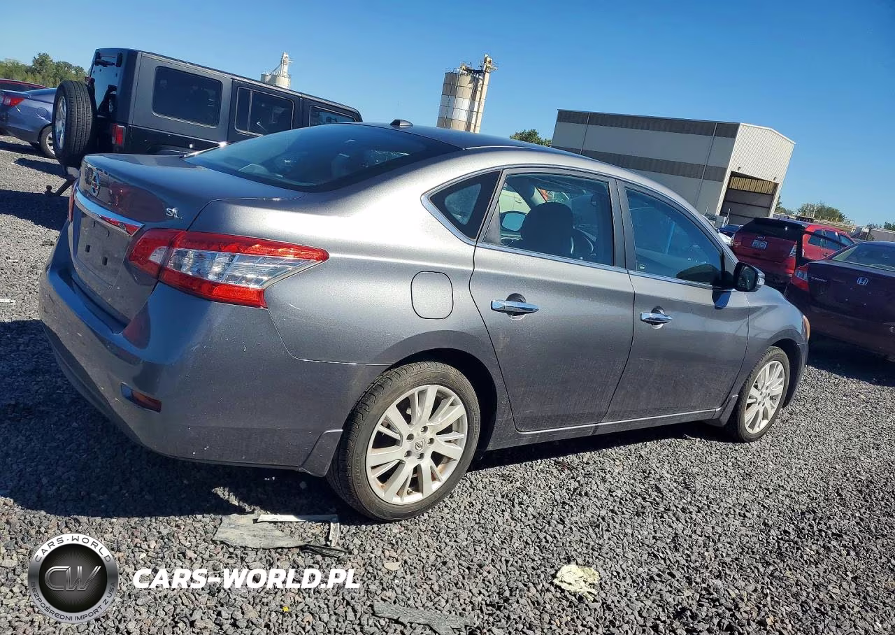2015 Nissan Sentra Sl VIN:3N1AB7AP1FY241375 - 3