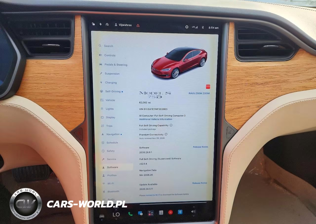 2019 Tesla Model S VIN:5YJSA1E21KF303993 - 9