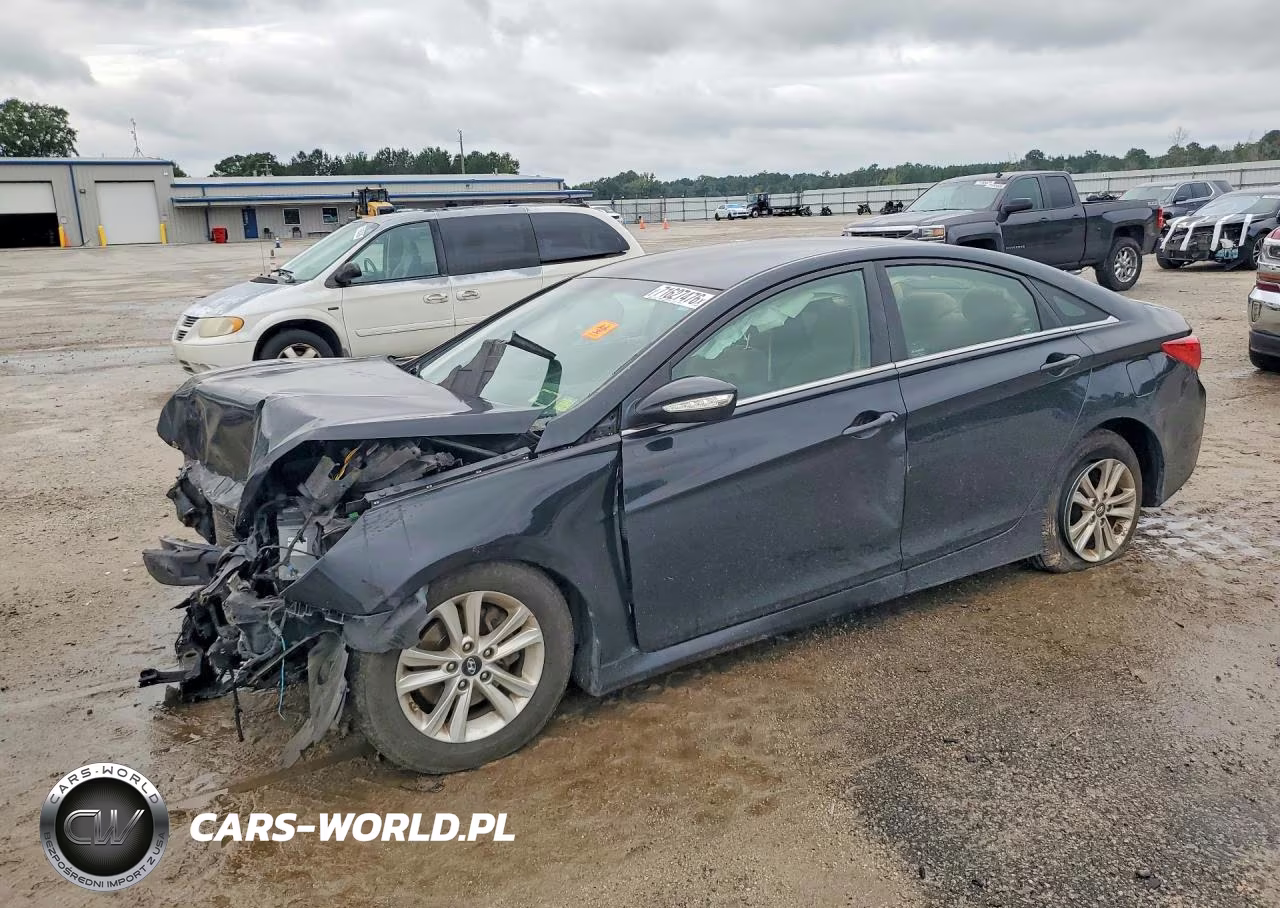 2014 Hyundai Sonata Gls VIN:5NPEB4AC8EH945742 - 1