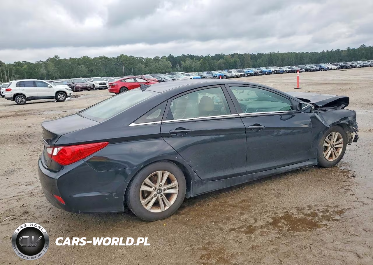 2014 Hyundai Sonata Gls VIN:5NPEB4AC8EH945742 - 3